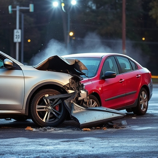 car crash damage