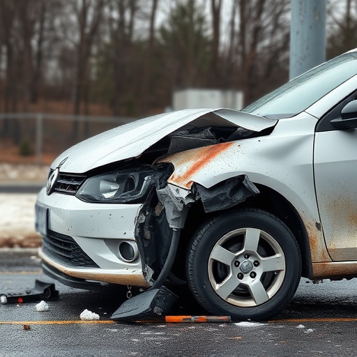 car crash damage