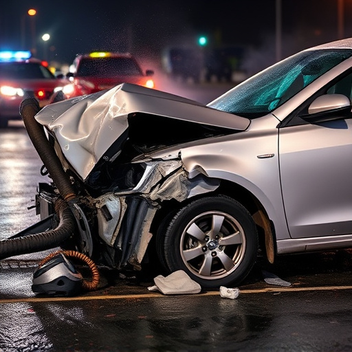 car crash damage