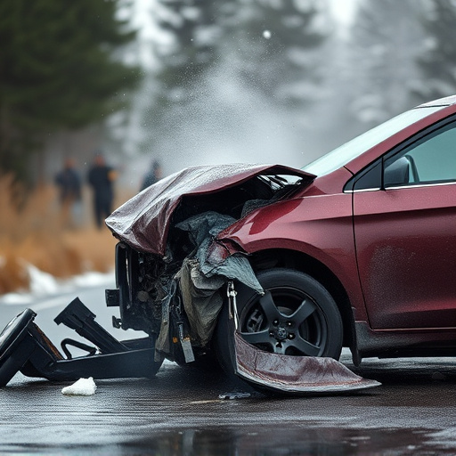 car crash damage
