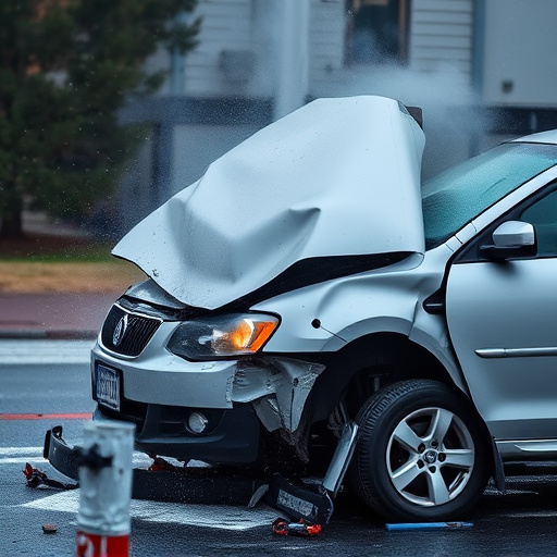 car crash damage