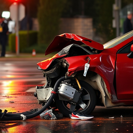 car crash damage