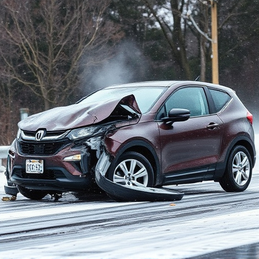 car crash damage