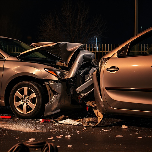 car crash damage