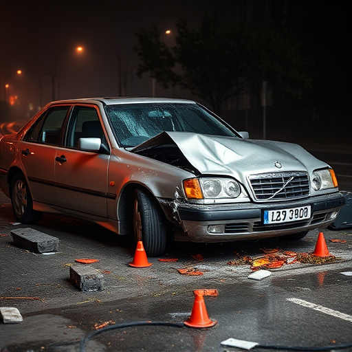 car crash damage