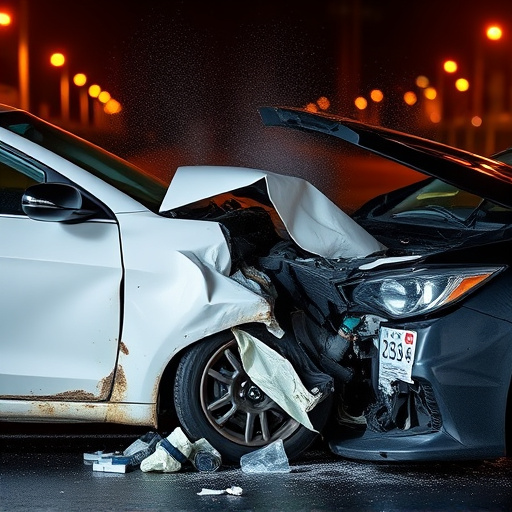 car crash damage