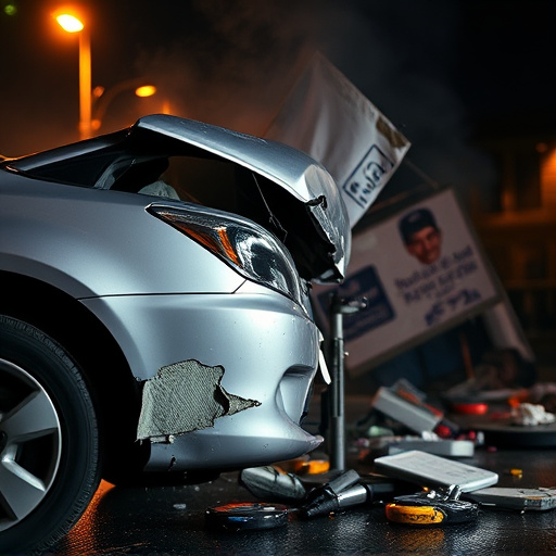 car crash damage