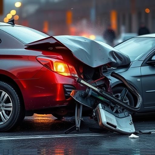 car crash damage