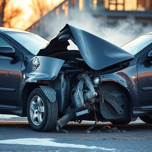 car crash damage