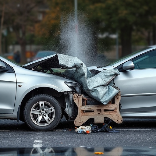 car crash damage
