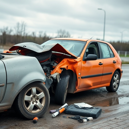 car crash damage