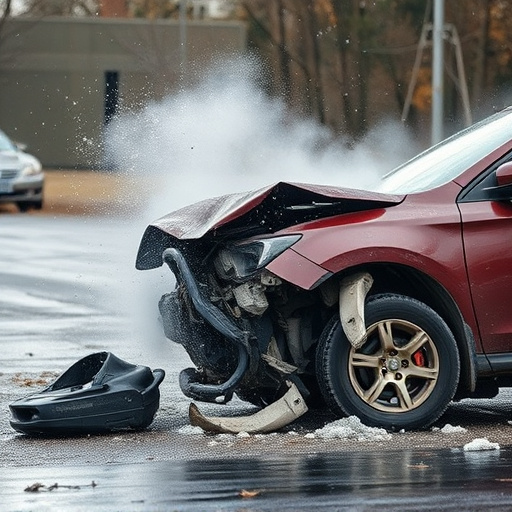 car crash damage