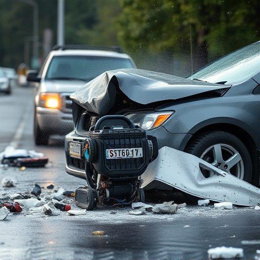 car crash damage