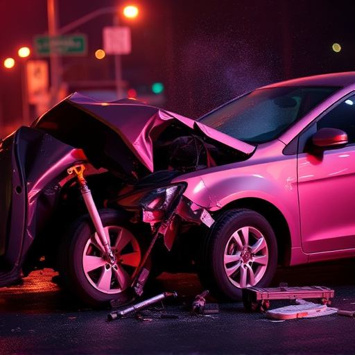 car crash damage