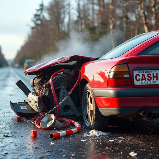 car crash damage