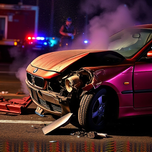 car crash damage