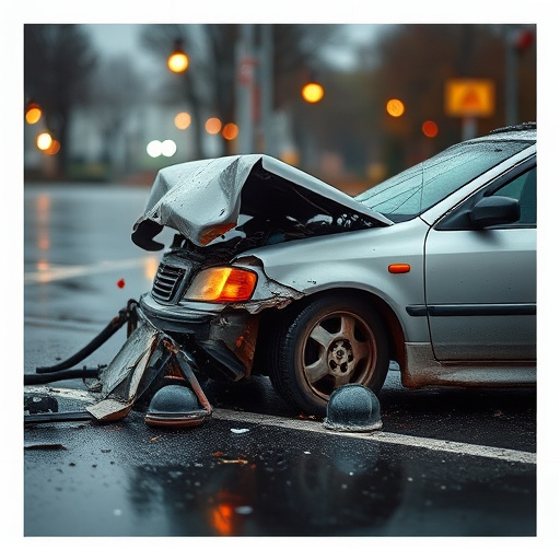 car crash damage