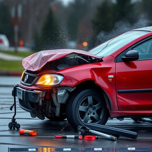 car crash damage