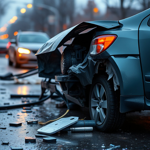 car crash damage