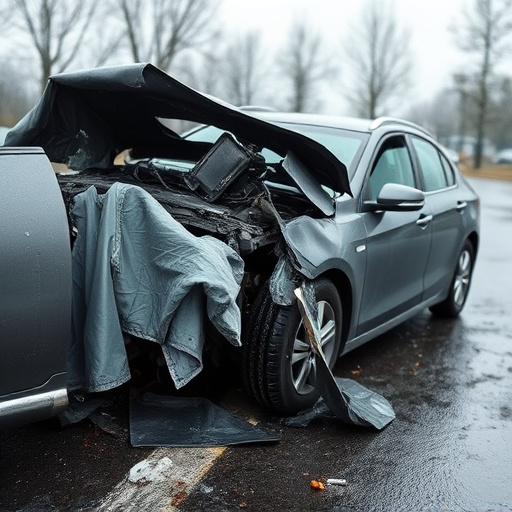 car crash damage