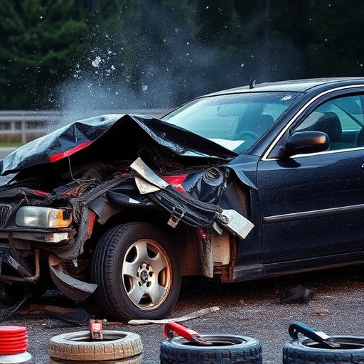 car crash damage