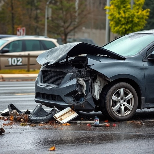 car crash damage