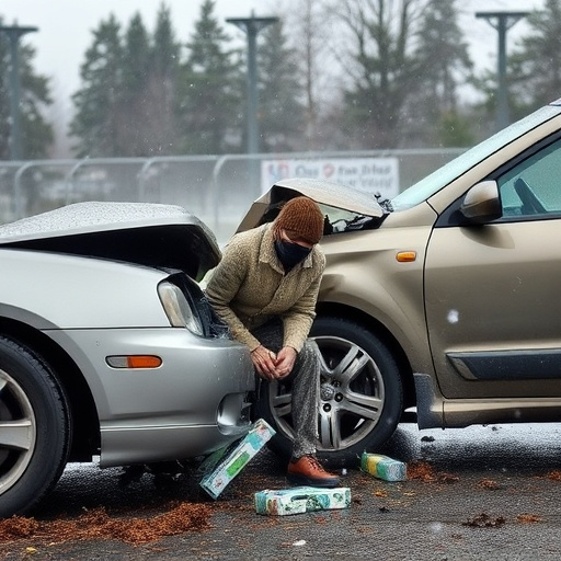 car crash damage