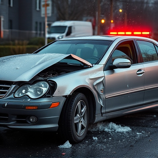 car crash damage