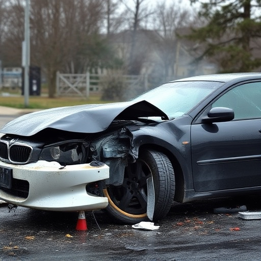 car crash damage