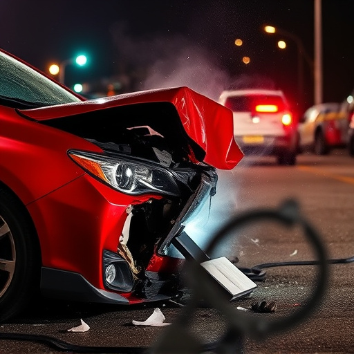 car crash damage