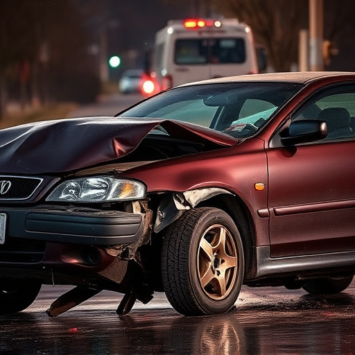 car crash damage
