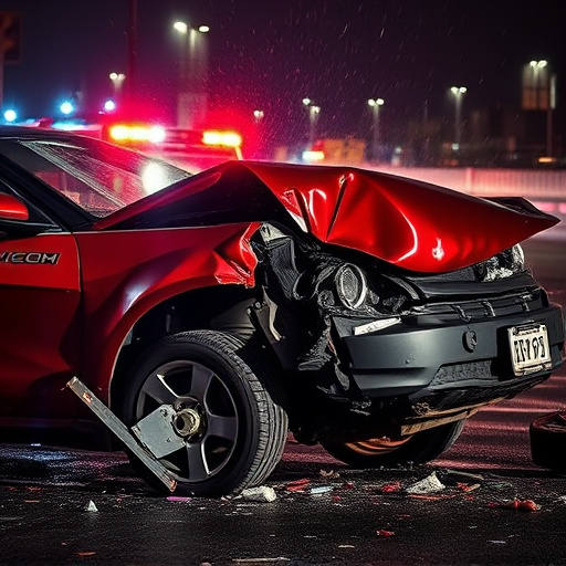 car crash damage