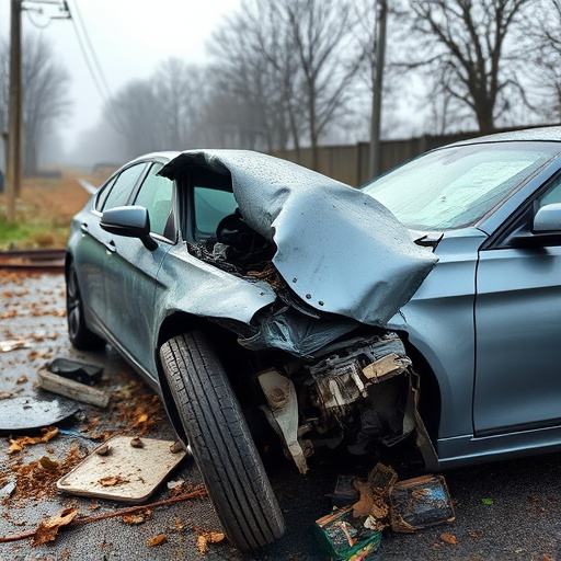 car crash damage