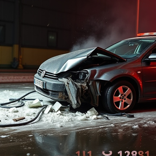 car crash damage