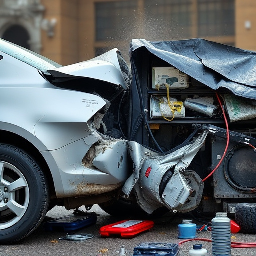 car crash damage