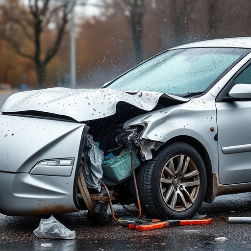 car crash damage