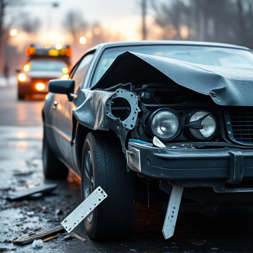 car crash damage