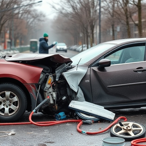car crash damage