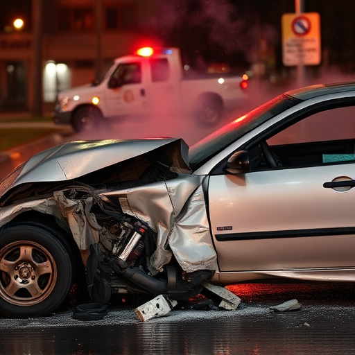 car crash damage
