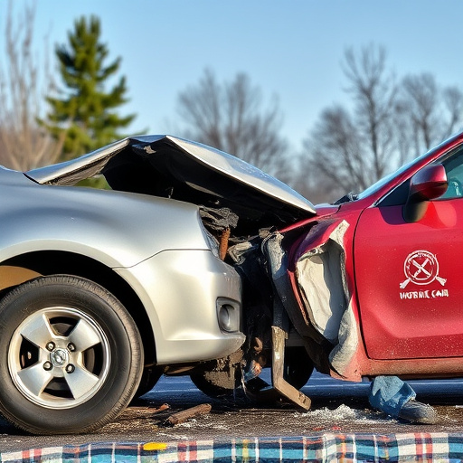 car crash damage