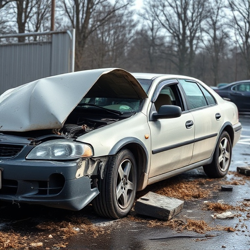 car crash damage