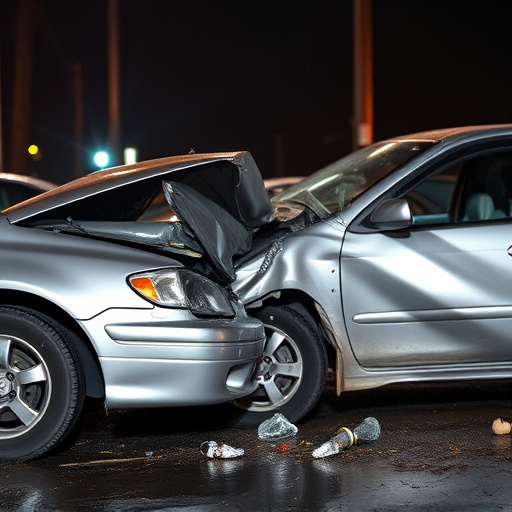 car crash damage