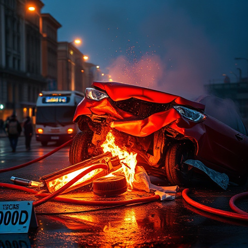 car crash damage
