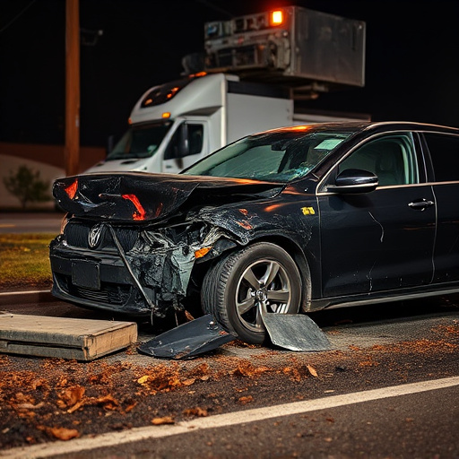 car crash damage