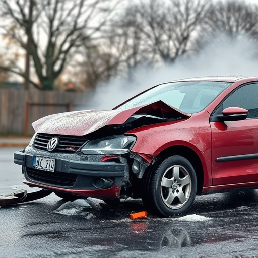 car crash damage