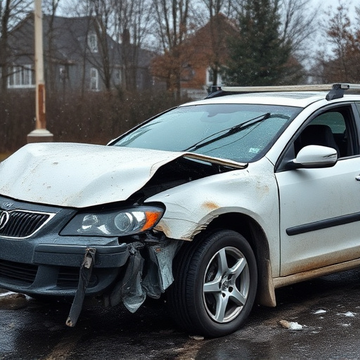 car crash damage