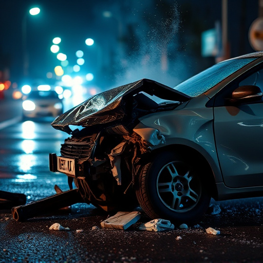 car crash damage