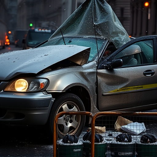 car crash damage