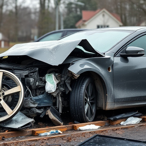 car crash damage