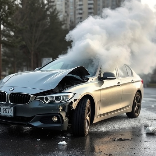 car crash damage